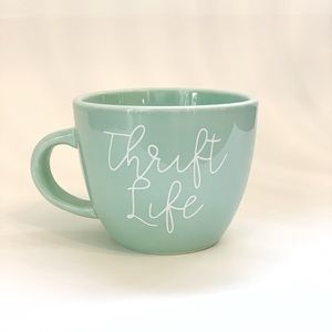 Coffee Mug - Thrift Life Mint Green
